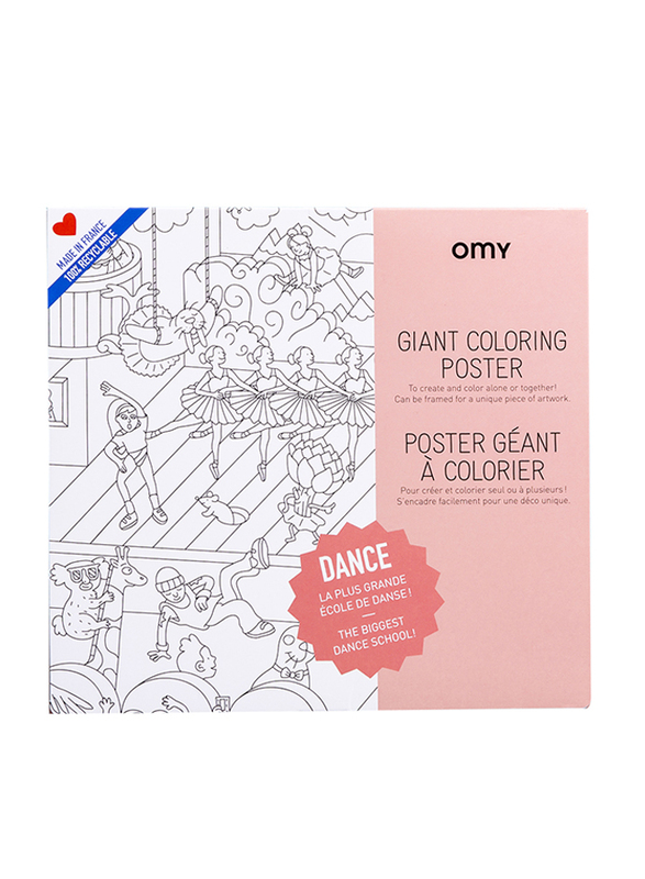 OMY Dance Large Poster, Ages 3+