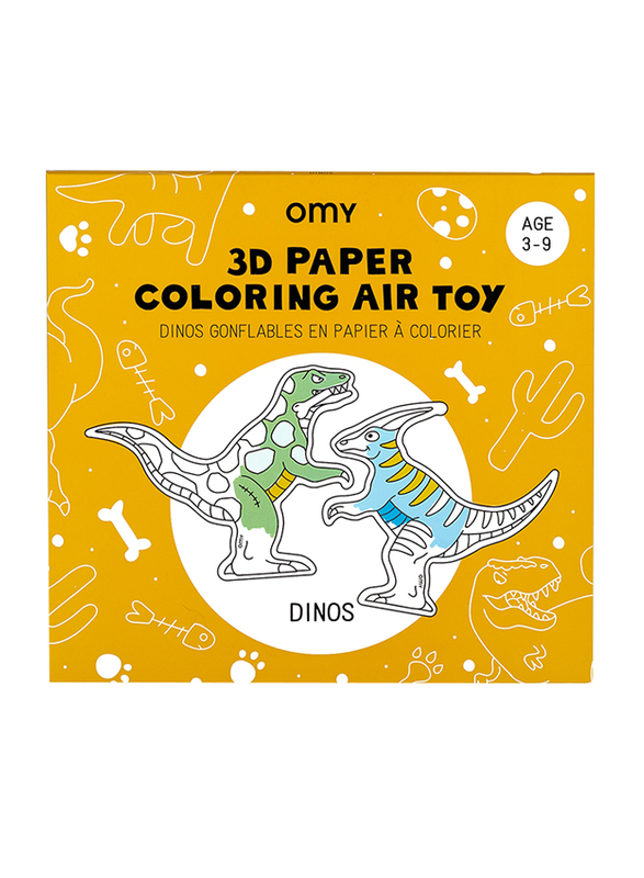 OMY Dinosaur 3D Air Toy, Ages 3+