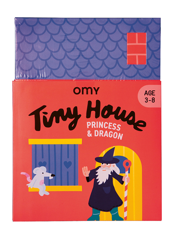 Omy Princess and Dragons Tiny House Kids Toy, Ages 3+