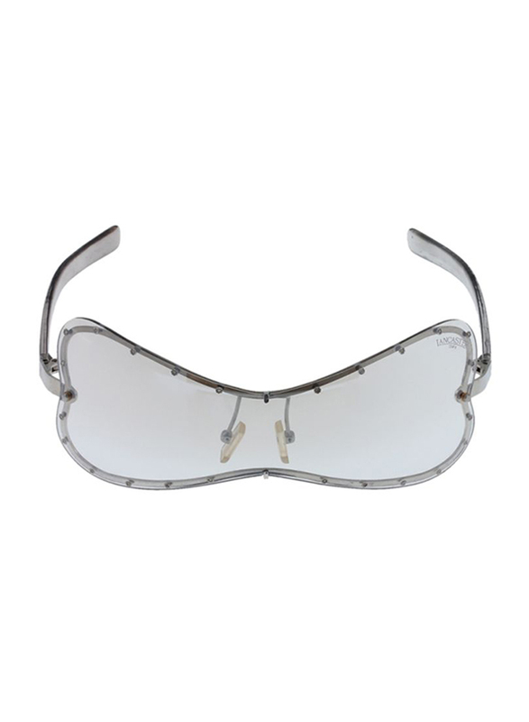 Lancaster Polarized Full Rim Butterfly Sunglasses for Women, Clear Lens, SG209, 60/25/120