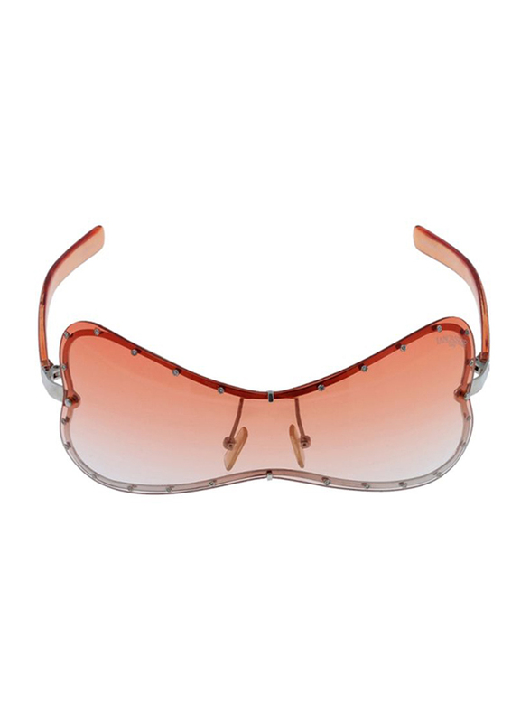 Lancaster Polarized Full Rim Butterfly Sunglasses for Women, Orange Lens, JO244, 60/25/120