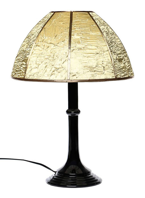 

NGA Coco Table Lamp, Gold/Black