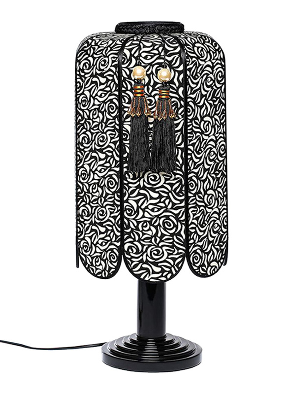 

NGA Sapa Table Lamp, Black/White