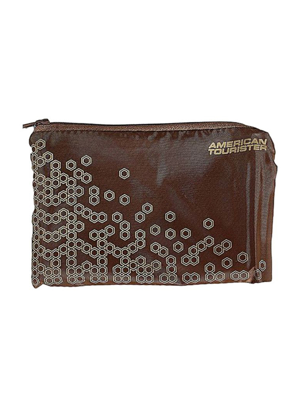 

AmericanTourister American Tourister Pocket Travelling Prayer Mat with Compass Indoor/Outdoor Rug, Dark Brown