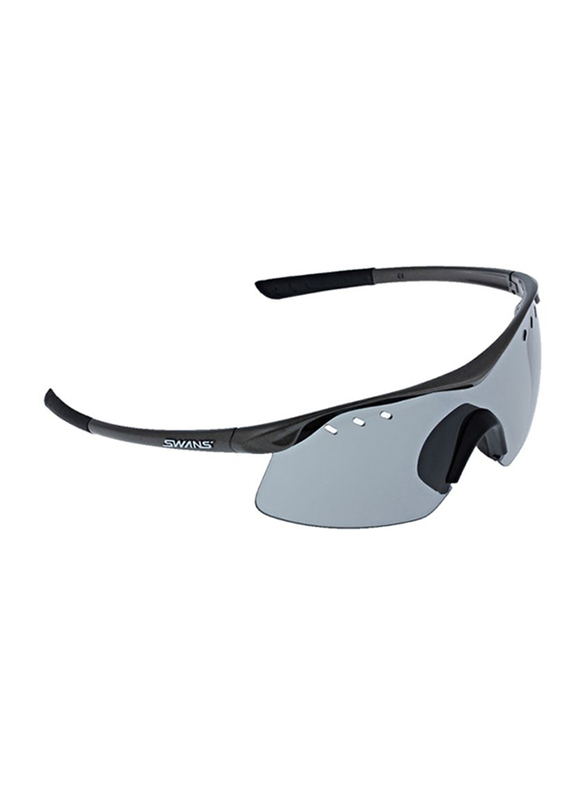 

Swans Polarized Rimless Sport Glasses for Men, Smoke Grey Lens, GU3015, 80/20/130