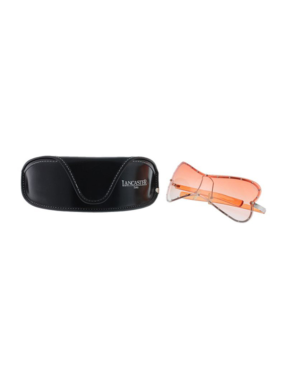 Lancaster Polarized Full Rim Butterfly Sunglasses for Women, Orange Lens, JO244, 60/25/120