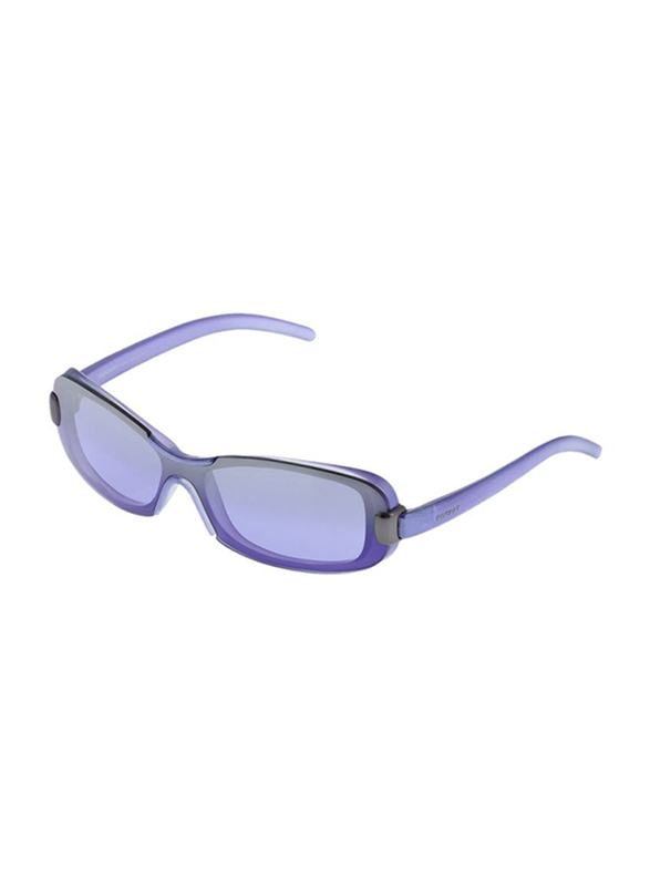 Rochas Full Rim Rectangular Sunglasses for Women, Purple Lens, 930695, 110/11/130