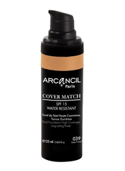 Arcancil Fond De Teint Cover Match Liquid Foundation, 39 Beige Naturel