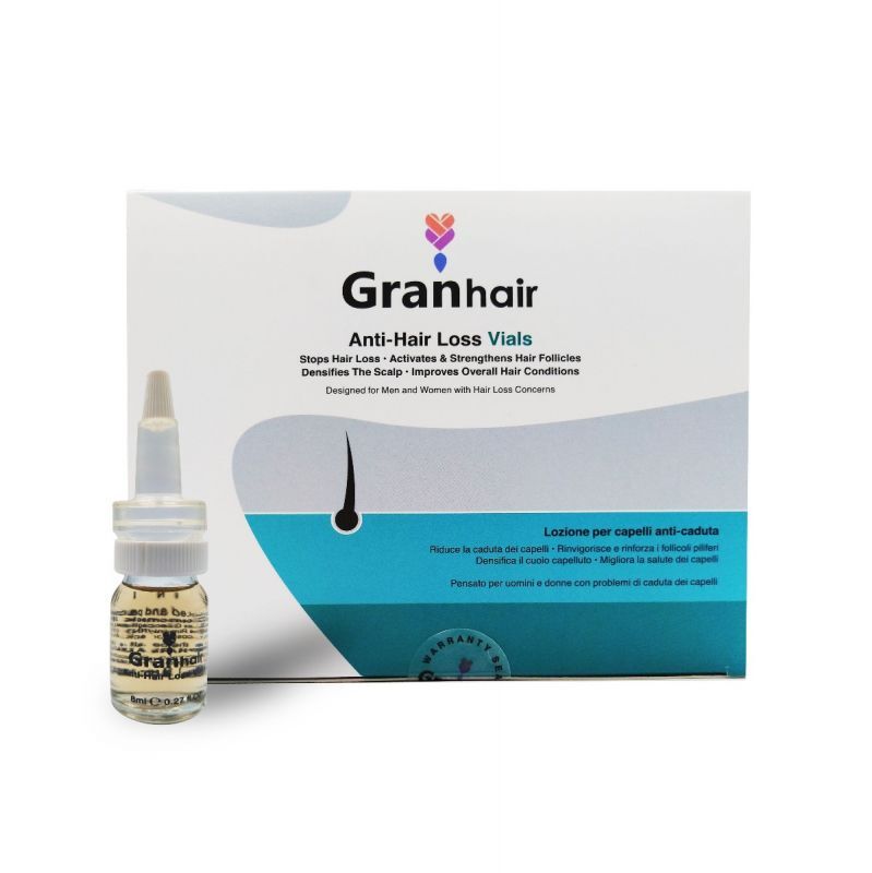 

Granhair Vials for Anti Hairfall, 10 x 8ml