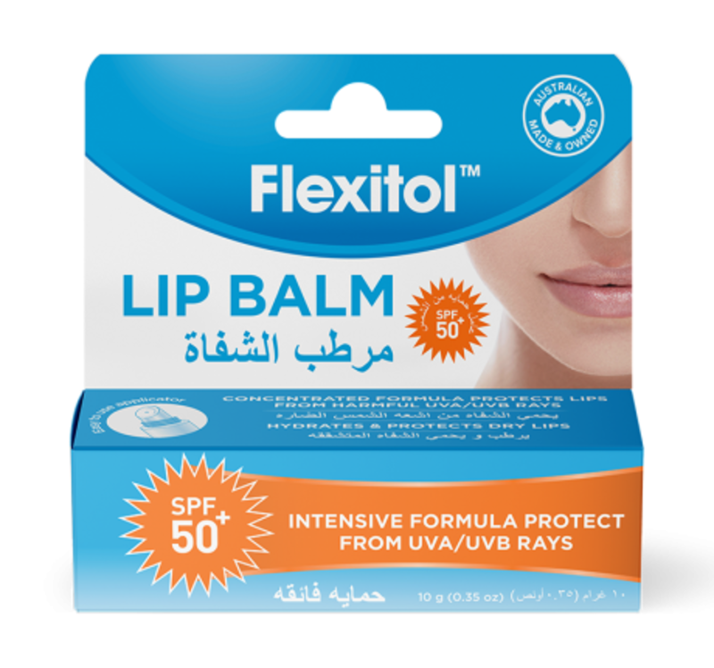 

Flexitol Lip Balm SPF 50+, 10gm