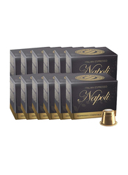 Real Coffee Napoli Italian Espresso Nespresso Compatible Coffee Capsules, 12 Boxes x 10 Capsules