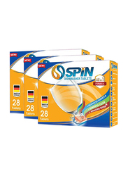 Spin All In 1 Formula Dishwasher Detergent Tablets, 84 Tablets