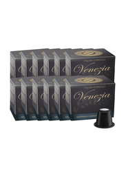 Real Coffee Venezia Italian Espresso Nespresso Compatible Coffee Capsules, 12 Boxes x 10 Capsules