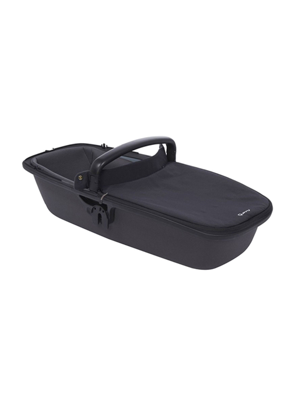 Quinny Zap LUX Carrycot, Black On Graphite