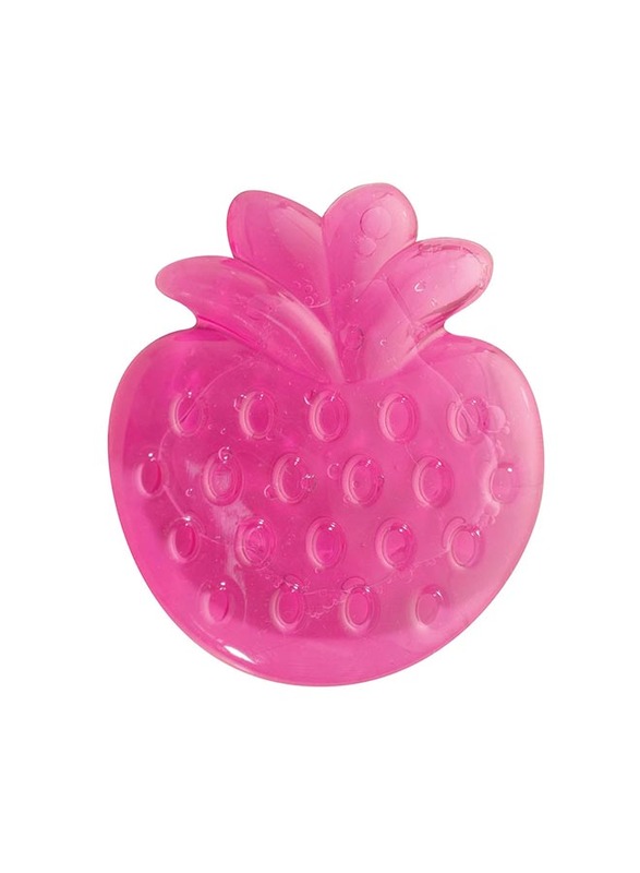 

Pigeon Cooling Teether, Strawberry, Pink