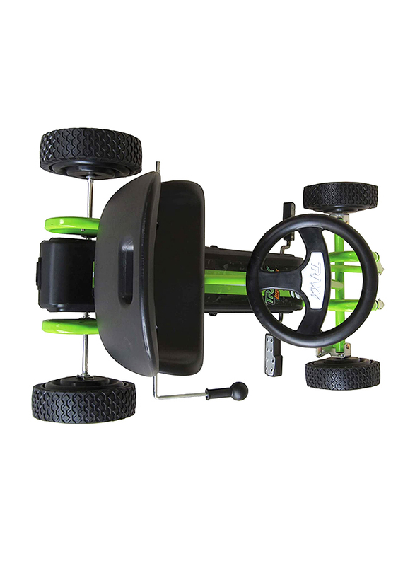 Hauck Toys Lightning Go Cart, Race Green, Ages 4+