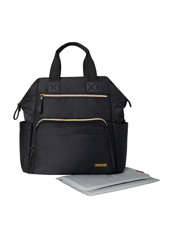 Skip Hop Main Frame Diaper Backpack, Black