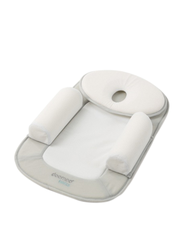 Doomoo Basics Multi Sleep Cushion, Light Grey