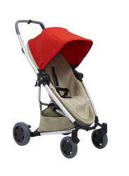 Quinny Zapp Flex Plus Single Stroller, Red on Sand