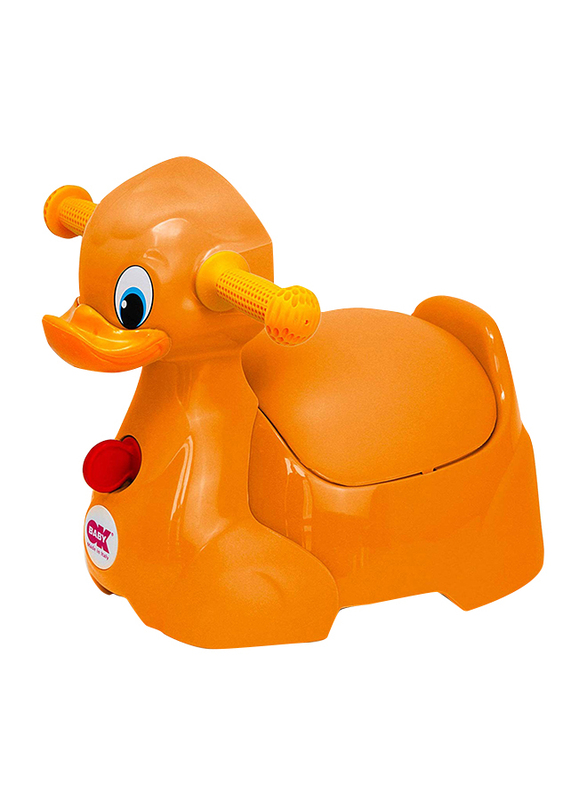 OKBaby Quack Duck Potty Toilet Training Seat, Orange
