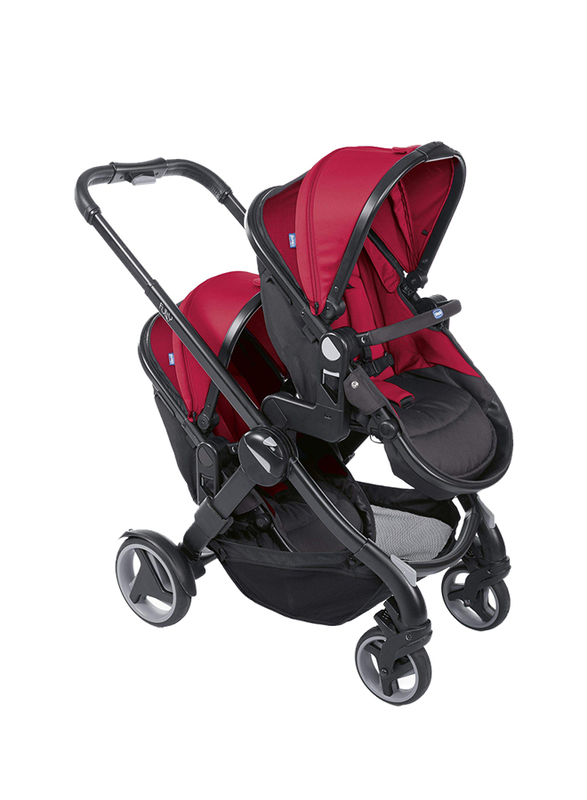 Chicco Fully Single Stroller, Red Passion
