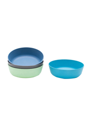 Bobo&Boo Bamboo Dinner Bowls, Pack of 4, Coastal Collection