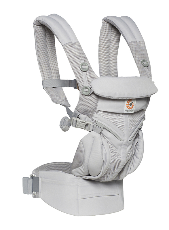 Ergobaby Omni 360 Cool Air Mesh Baby Carrier, Pearl Grey