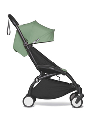 YOYO2 Complete Stroller Set - Black Frame With Colour Pack, 6+ Months - Toffee