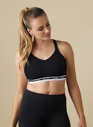 Bravado Original Full Cup Nursing Bra, X-Large, Black