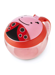 Skiphop Ladybug Zoo Snack Cup, Pink