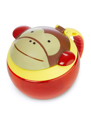 Skiphop Monkey Zoo Snack Cup, Red