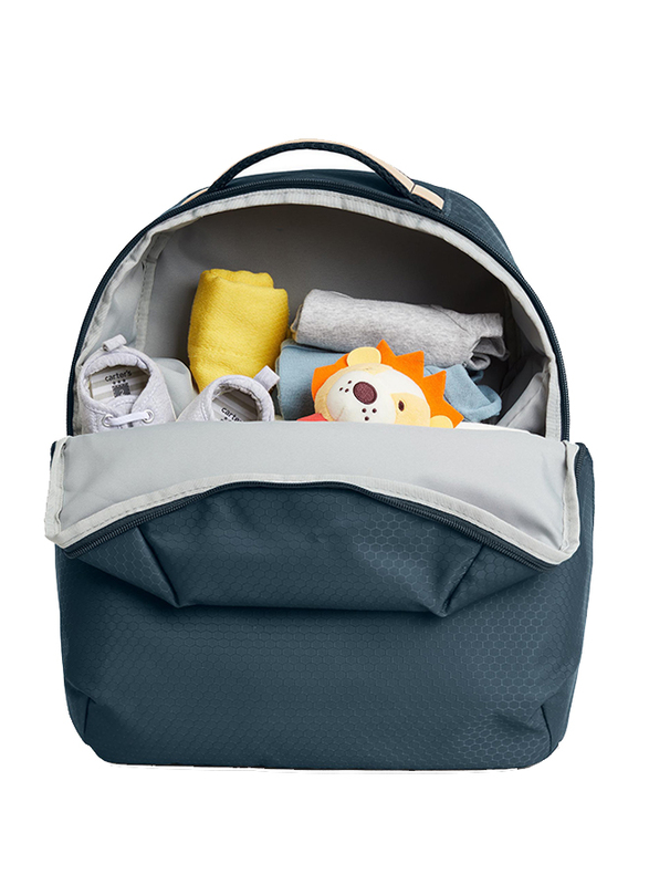 Skip Hop Go Envi Eco-Friendly Diaper Backpack Bag with Food Container, Blue