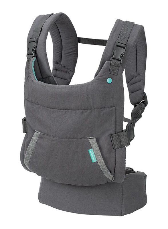 

Infantino Cuddle Up Ergonomic Hoodie Carrier, Grey