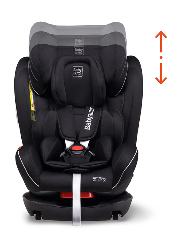 Babyauto Noefix Car Seat with Isofix Base, Black