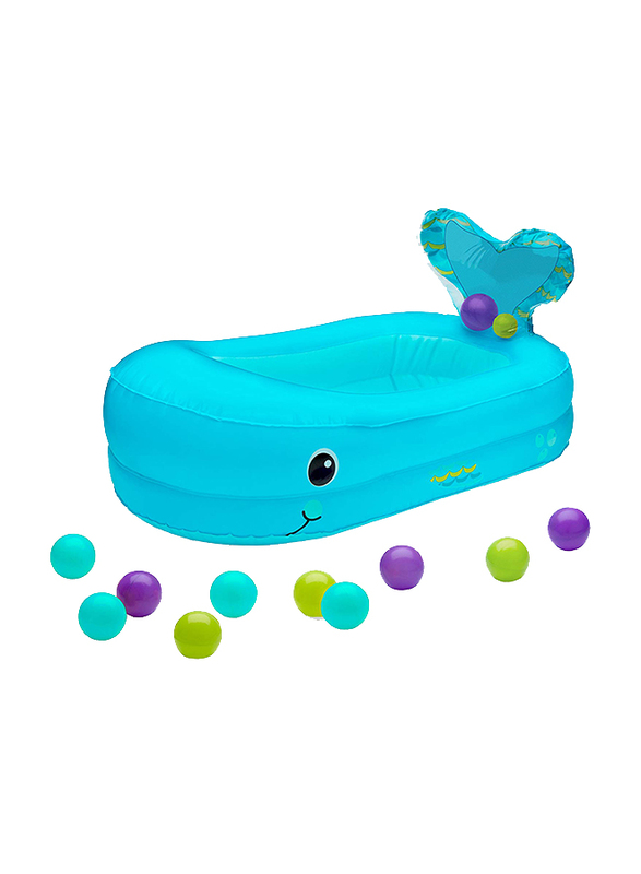 

Infantino Whale Bubble Inflatable Baby Bath Tub with Balls