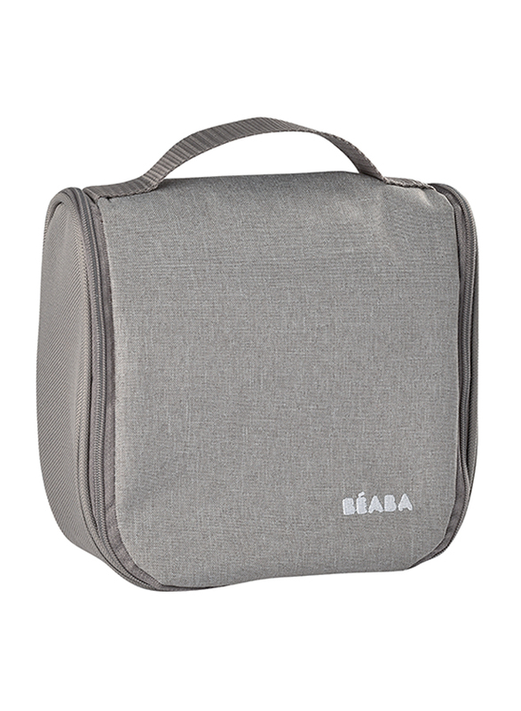 

Beaba Hanging Toiletry Pouch With 9 Accessories, Grey