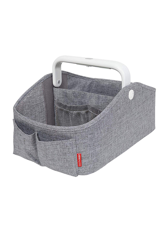 Skip Hop Light Up Diaper Caddy, Grey