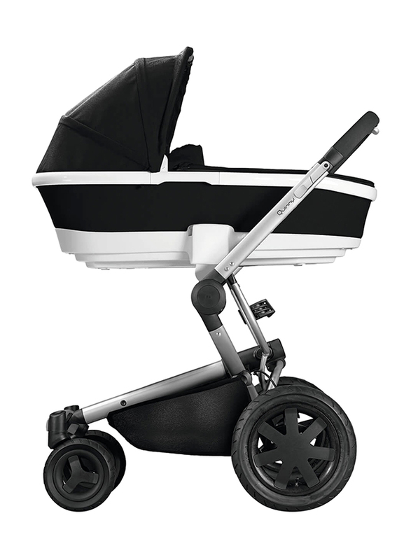 Quinny Foldable Baby Carrycot, Black Irony