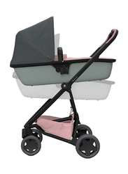 Quinny Zap LUX Carrycot, Blush On Grey