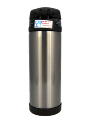 Thermos Funtainer Stainless Steel Hydration Bottle 470ml, Black