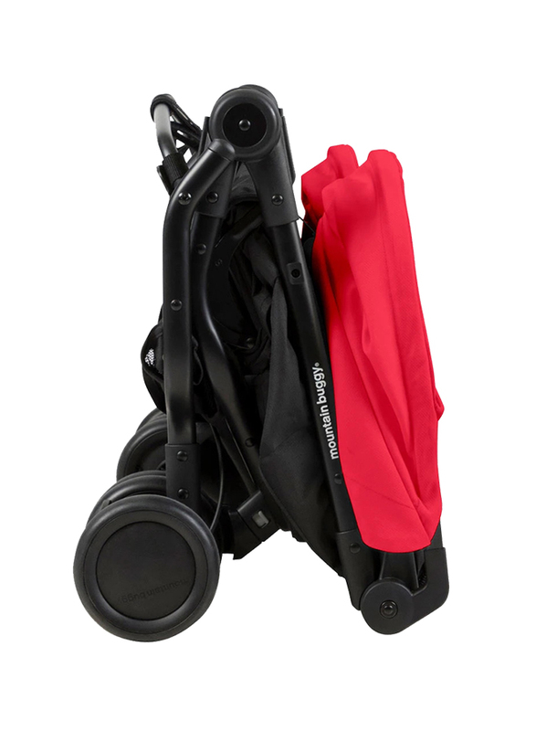 Mountain Buggy Nano Duo Double Stroller, Red