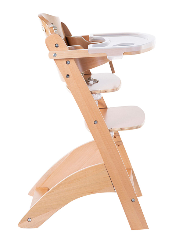 Child Home Lambda 3 Baby Grow High Chair, Brown