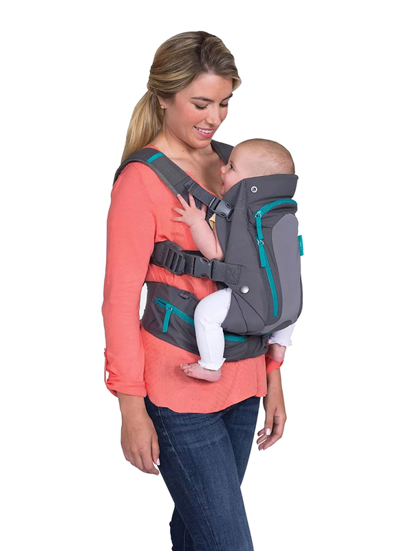 Infantino Swift, with Multi Pocket Baby Carrier, Grey