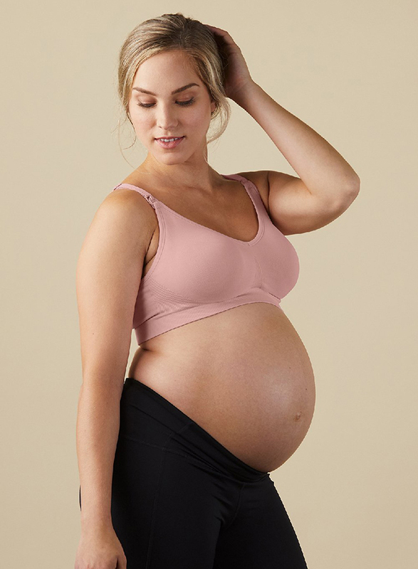 Bravado The Body Silk Seamless Nursing Bra, Small, Dusted Peony