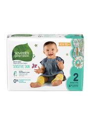 Seventh Generation Baby Diapers, Stage 2, Newborn, 5-8 kg, 36 Count