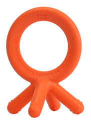 Comotomo Silicone Baby Teether, Orange