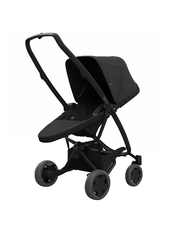 Quinny Zapp Flex Plus Single Stroller, Black on Black