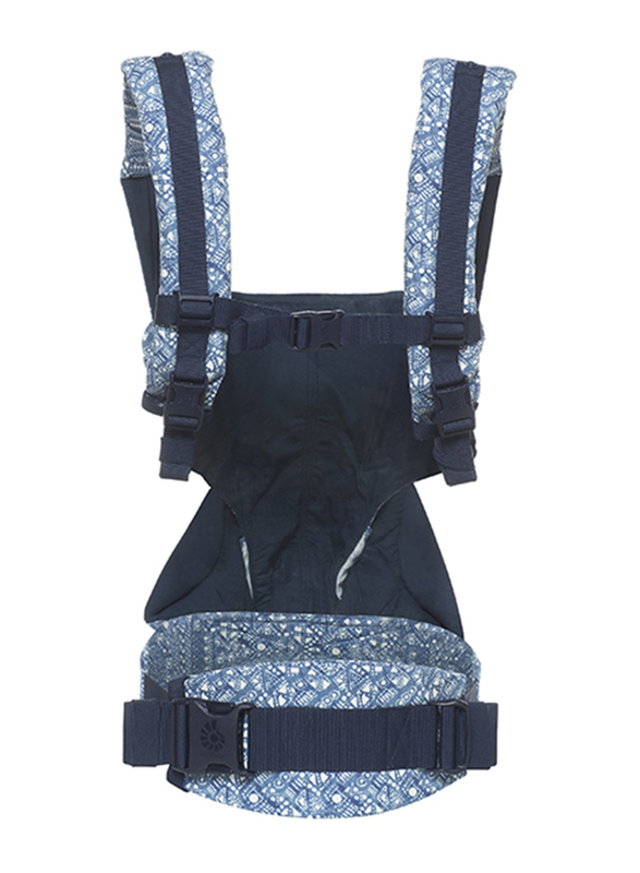Ergobaby 360 Baby Carrier, Batik Indigo/Blue/White