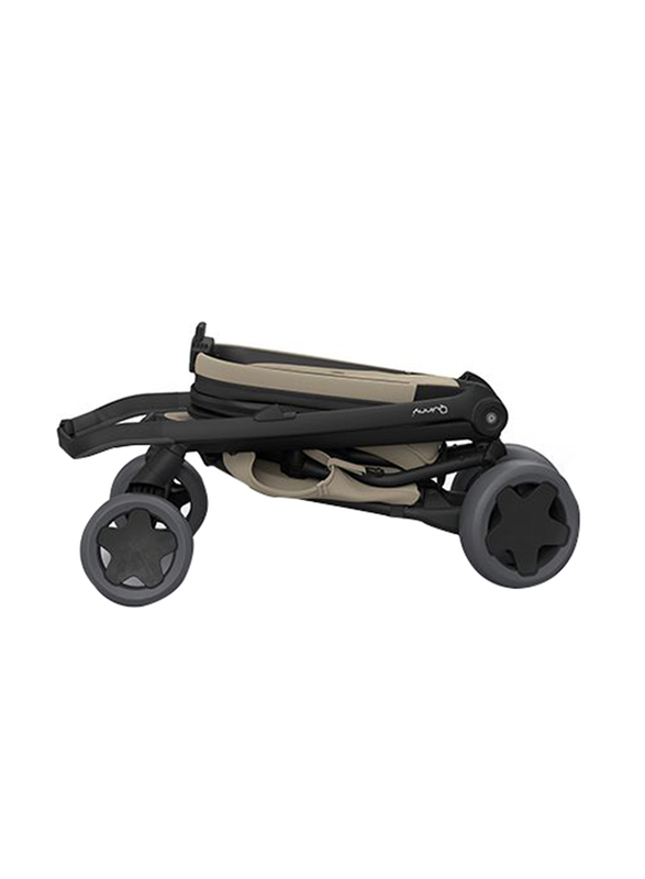Quinny Zapp Flex Plus Single Stroller, Black on Sand