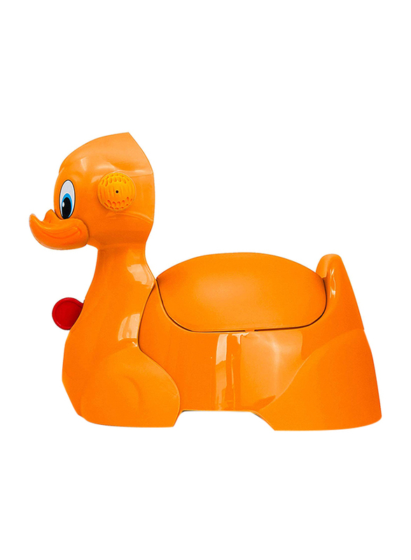 OKBaby Quack Duck Potty Toilet Training Seat, Orange